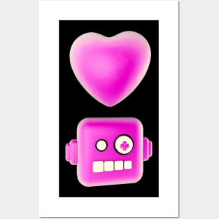 Love Robots Posters and Art